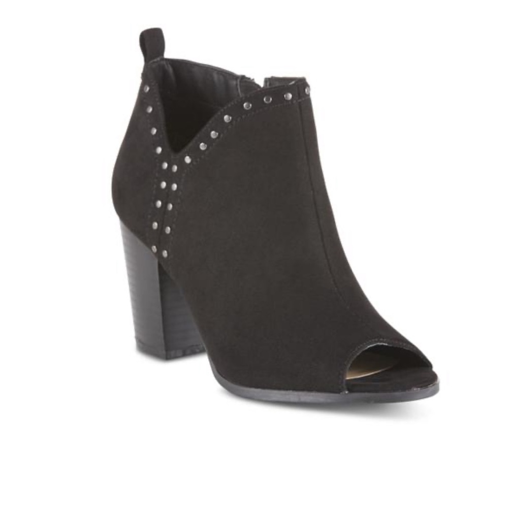 Roebuck & Co Womens Shayne Peep Toe Bootie sz 11